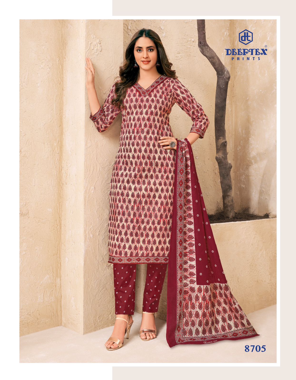 Miss India Vol 87 By Deeptex Cotton Printed Dress Material Wholesale Price In Surat
